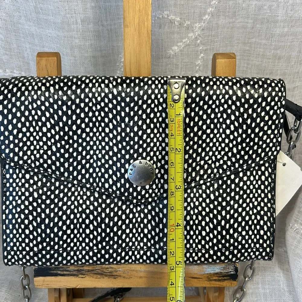 NWT Rag and Bone leather chain pocketbook bag